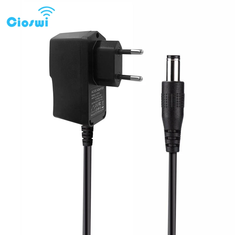 Cioswi AC to DC Power Adapter Supply EU Plug Charge Adapter AC 110-240V DC 12V 1A 2A 2.5A 9V 0.6A For LED Light Strips Router
Cioswi AC to DC Power Adapter Supply EU Plug Charge Adapter AC 110-240V DC 12V 1A 2A 2.5A 9V 0.6A For LED Light Strips Router