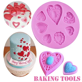 Love Heart Silicone Cake Mould Pop Silicone Art Mold 3D Mousse Baking Pastry moule silicone cake decorating tools
Love Heart Silicone Cake Mould Pop Silicone Art Mold 3D Mousse Baking Pastry moule silicone cake decorating tools