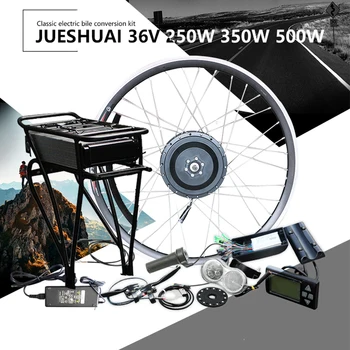 

36V 250W 350W 500W Electric Motor Wheel Electric Bike Kit With Battery 10A 12Ah Ebike Conversion Kit Motor Electrico For bicycle