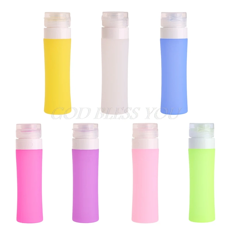 7 Colors Portable Refillable Silicone Bottle Traveler Lotion Shampoo Bath Containers 80ML
7 Colors Portable Refillable Silicone Bottle Traveler Lotion Shampoo Bath Containers 80ML