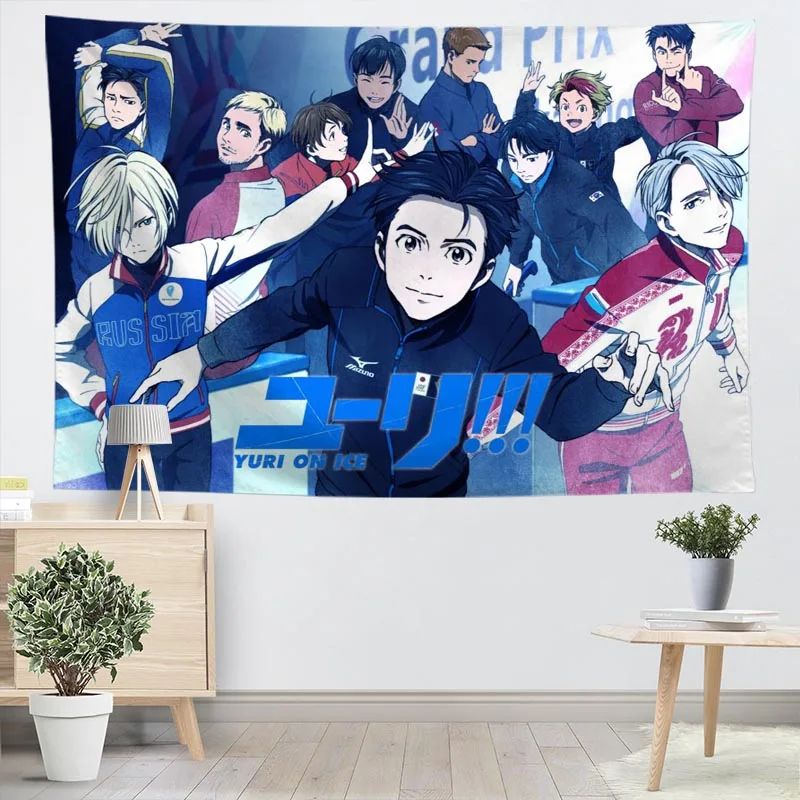 YURI ON ICE Wall Tapestry Home Decorations Wall Hanging Forest Tapestries For Bedroom 100x150CM,140x250CM
YURI ON ICE Wall Tapestry Home Decorations Wall Hanging Forest Tapestries For Bedroom 100x150CM,140x250CM
