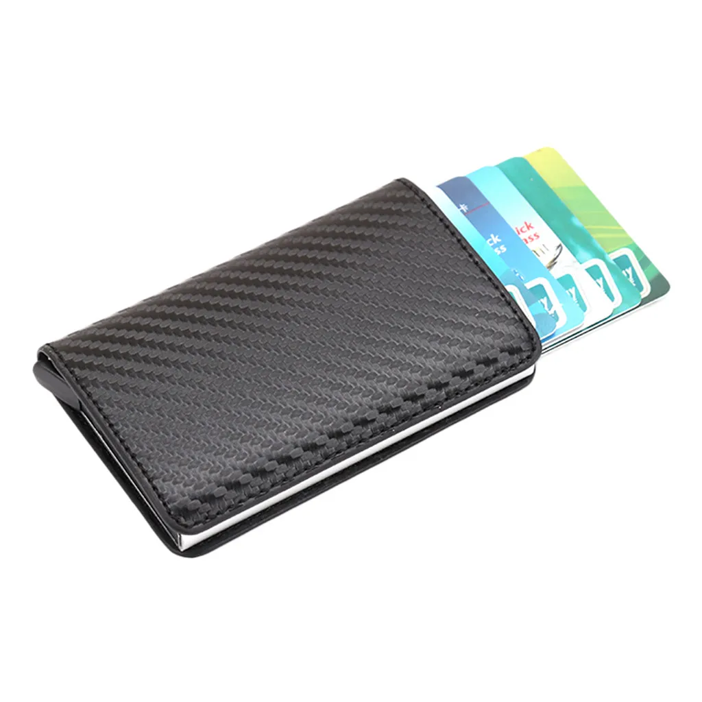 Men Women Multi-card Position Business card holder Alloy Leather ID Credit Card Protector Holder Purse Wallet Porta Tarjetas HW
Men Women Multi-card Position Business card holder Alloy Leather ID Credit Card Protector Holder Purse Wallet Porta Tarjetas HW