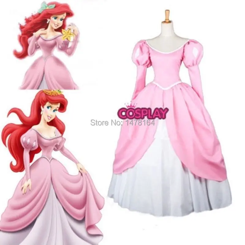 Princess Mermaid princess Ariel Pink Lovely Dress Party Cosplay Made Costume outfits Garments
Princess Mermaid princess Ariel Pink Lovely Dress Party Cosplay Made Costume outfits Garments