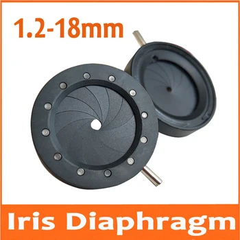 New 1PC 1.2-18MM Amplifying Diameter Digital Camera Microscope Adapter Zoom Optical Iris Diaphragm Aperture Condenser 12 Blades
New 1PC 1.2-18MM Amplifying Diameter Digital Camera Microscope Adapter Zoom Optical Iris Diaphragm Aperture Condenser 12 Blades