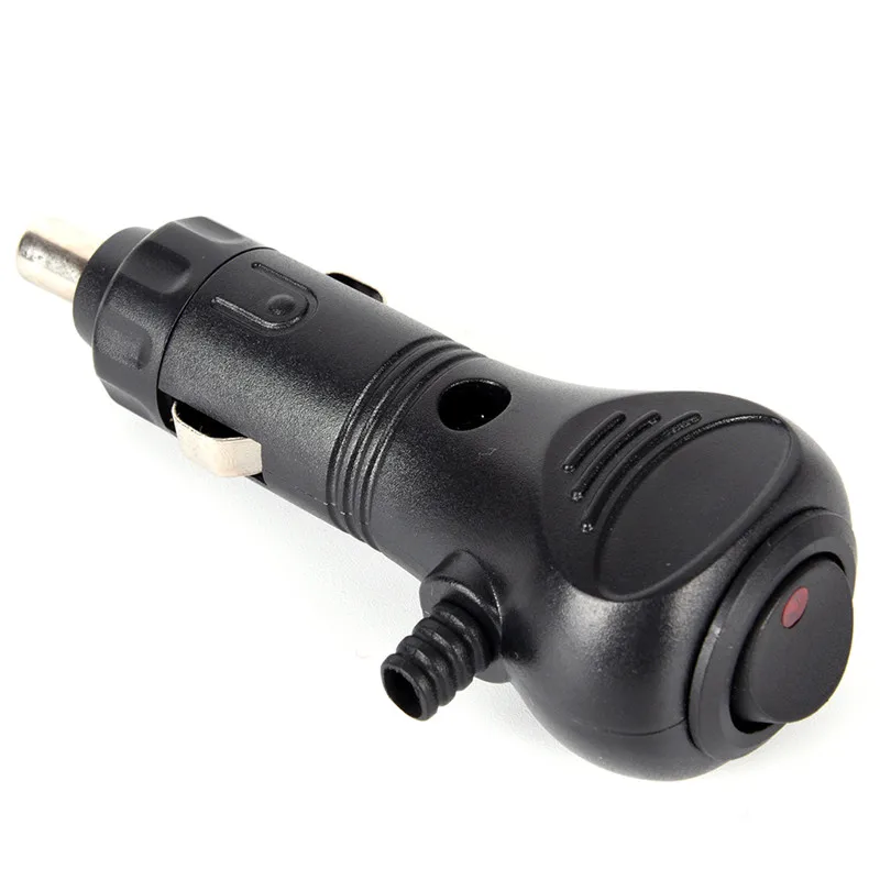 1pc Motor Car Cigarette Lighter Socket Plug LED With Switch Male Charger Connector
1pc Motor Car Cigarette Lighter Socket Plug LED With Switch Male Charger Connector