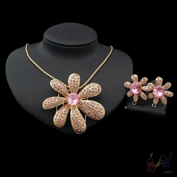 Yulaili American Wedding Big Sunflowers Gold Color Plating Big Pendant Brooch Necklace Earrings Two Jewellery Set
Yulaili American Wedding Big Sunflowers Gold Color Plating Big Pendant Brooch Necklace Earrings Two Jewellery Set