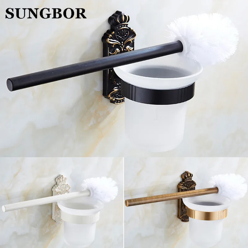 Wall mounted Bathroom Accessories black Space Aluminum bathroom Toilet Brush Holder Free shipping GJ-5009H 
Wall mounted Bathroom Accessories black Space Aluminum bathroom Toilet Brush Holder Free shipping GJ-5009H