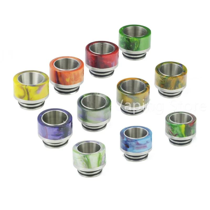 SS + Epoxy Resin 810 Drip Tip For All 810 & Goon Sized Tanks IJOY Captain S Advken Manta RTA Mouthpiece
SS + Epoxy Resin 810 Drip Tip For All 810 & Goon Sized Tanks IJOY Captain S Advken Manta RTA Mouthpiece