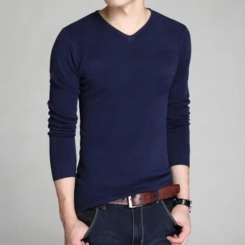 Uwback 2017 New Brand Autumn Sweaters Men V-Neck Long Sleeve Wool Sweaters Male Slim Solid Pulloves HommeM-2XL Knitwear XA187
Uwback 2017 New Brand Autumn Sweaters Men V-Neck Long Sleeve Wool Sweaters Male Slim Solid Pulloves HommeM-2XL Knitwear XA187