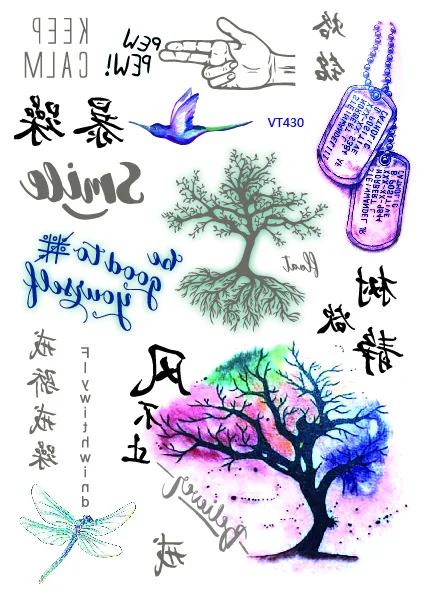 Rocooart Keep Calm Fake Tattoo Glitter Tree Birds Tatuajes Words Letters Body Art Waterproof Temporary Tattoo Sticker Hand Tatto
Rocooart Keep Calm Fake Tattoo Glitter Tree Birds Tatuajes Words Letters Body Art Waterproof Temporary Tattoo Sticker Hand Tatto