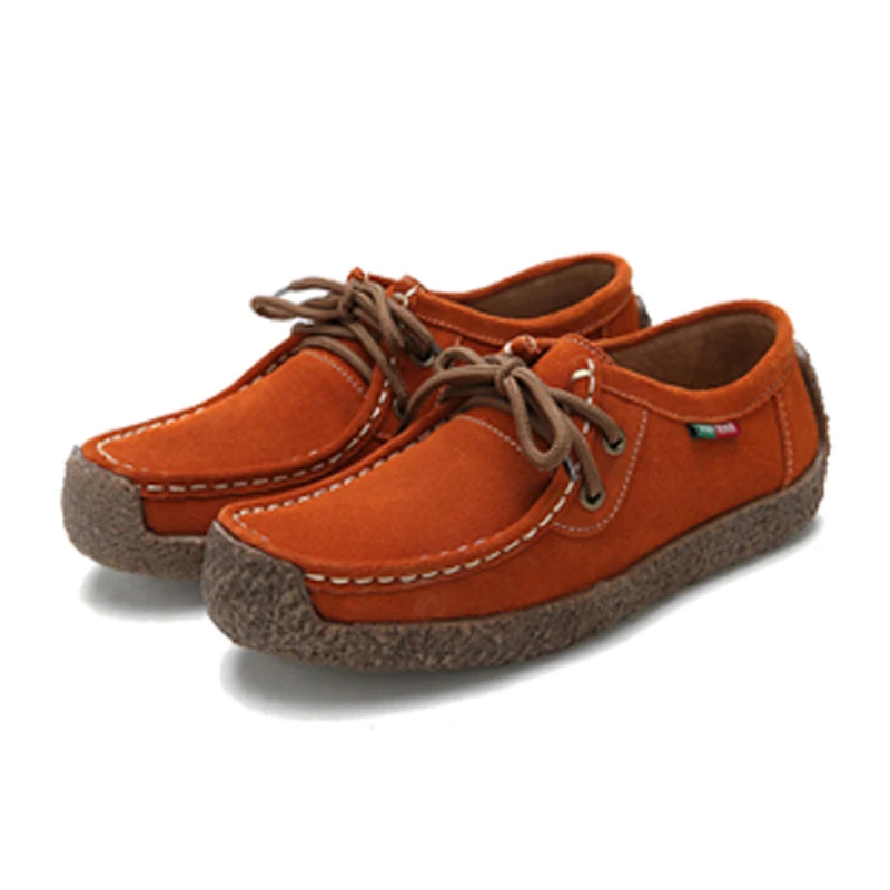 Sapato Feminino Women Suede Leather Flats Platform Shoes Woman Autumn Female Fashion Casual Lace Up Creepers Zapatos De Mujer
Sapato Feminino Women Suede Leather Flats Platform Shoes Woman Autumn Female Fashion Casual Lace Up Creepers Zapatos De Mujer