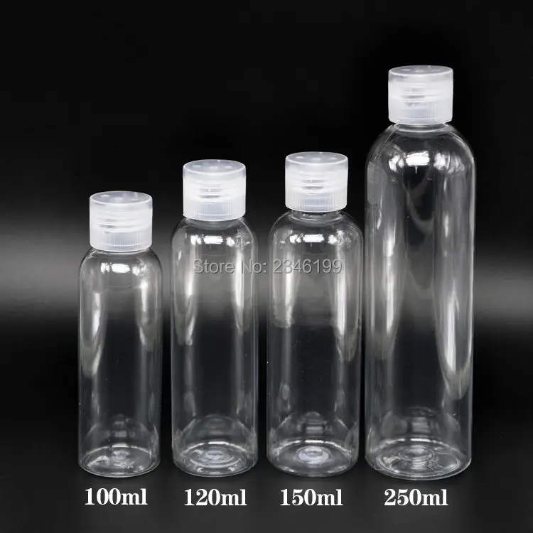 100ml 120ml 150ml 250ml Clear Plastic Empty Cosmetic Bottles Round Shoulders Liquid Container Travel Cosmetic Packaging
100ml 120ml 150ml 250ml Clear Plastic Empty Cosmetic Bottles Round Shoulders Liquid Container Travel Cosmetic Packaging