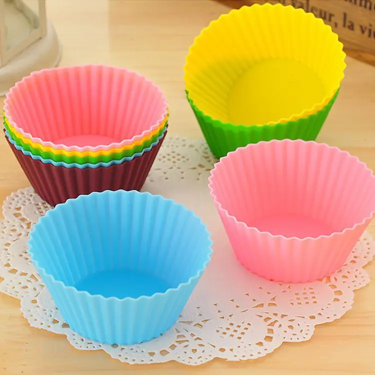 6pcs/lot Silicone Cupcake Liners Mold Muffin Cases Muti Round Shape Cup Cake Tools Bakeware Baking Pastry Tools Cake Mold
6pcs/lot Silicone Cupcake Liners Mold Muffin Cases Muti Round Shape Cup Cake Tools Bakeware Baking Pastry Tools Cake Mold