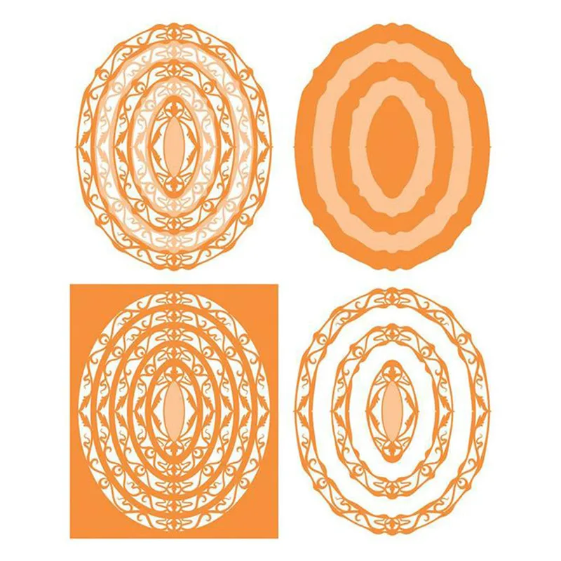 YaMinSanNiO Oval Frame Dies Scrapbooking Metal Cutting New 2019 Oval Lace Edge Die Cuts for Card Making Craft Dies Embossing
YaMinSanNiO Oval Frame Dies Scrapbooking Metal Cutting New 2019 Oval Lace Edge Die Cuts for Card Making Craft Dies Embossing