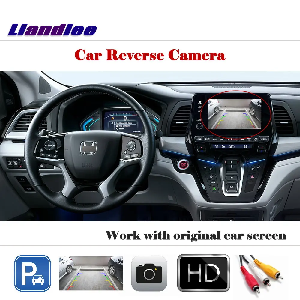 Liandlee Auto Reverse Rear Camera For Honda Elysion Odyssey 2015~2018 / HD CCD Back Parking Camera Work with Car Factory Screen
Liandlee Auto Reverse Rear Camera For Honda Elysion Odyssey 2015~2018 / HD CCD Back Parking Camera Work with Car Factory Screen