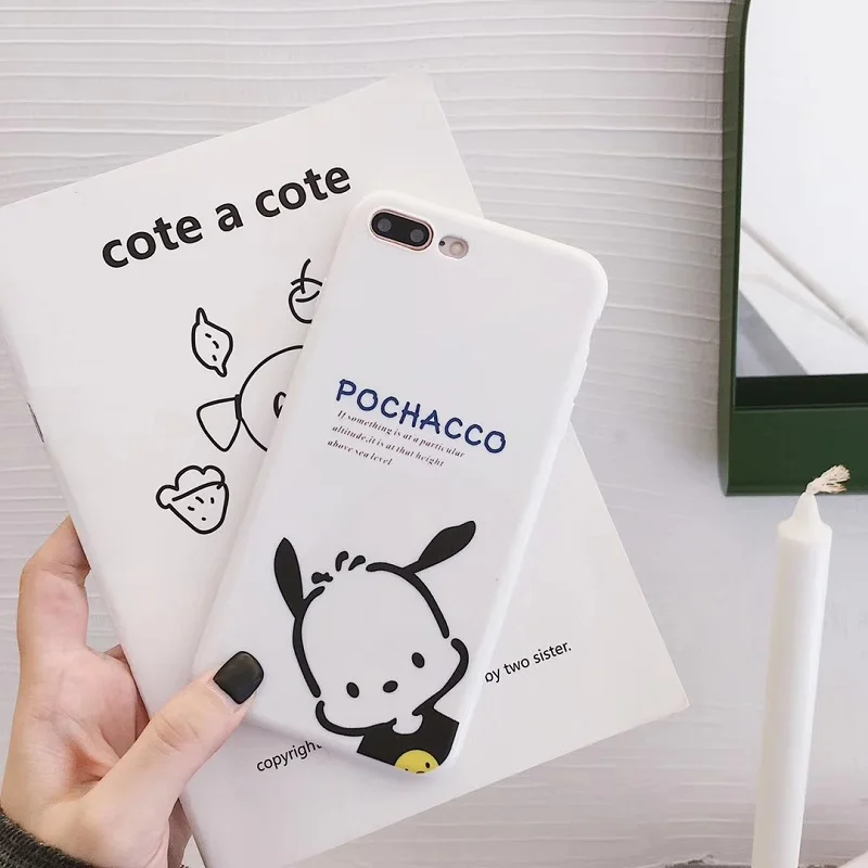 white phone case For iphone X XR XS MAX Cover For iphone 6S 6 7 8 Plus Pochacco Anime Cartoon dog Glossy Phone Case off
white phone case For iphone X XR XS MAX Cover For iphone 6S 6 7 8 Plus Pochacco Anime Cartoon dog Glossy Phone Case off