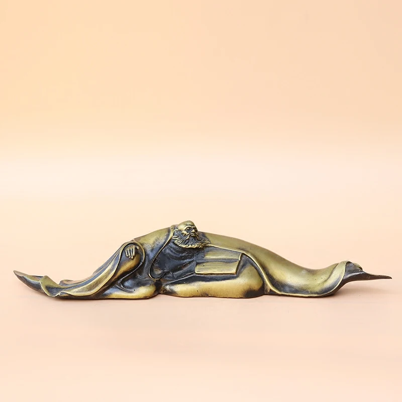 Bronze Crafts Four Treasures Dharma paperweight for press paper Dharma founder Desktop Ornaments
Bronze Crafts Four Treasures Dharma paperweight for press paper Dharma founder Desktop Ornaments