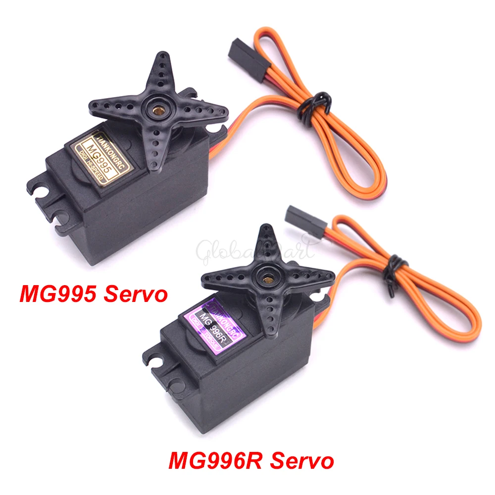 Сервоприводы Digital MG995 MG 995 / MG996R MG996 вес 13 кг 15 металлическая Шестерня сервопривода