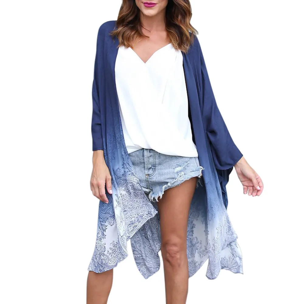 loose summer Kimono Women Totem Chiffon Kimono Cardigan Blouse beach Cover Ups tops outwear d90625
loose summer Kimono Women Totem Chiffon Kimono Cardigan Blouse beach Cover Ups tops outwear d90625