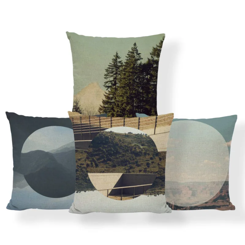 Charming Landscape Photo Cushion Set Mountain River Wood Snow Sofa Decoration Pillow Coconut Tree Cabin Polyester Pillowcase
Charming Landscape Photo Cushion Set Mountain River Wood Snow Sofa Decoration Pillow Coconut Tree Cabin Polyester Pillowcase