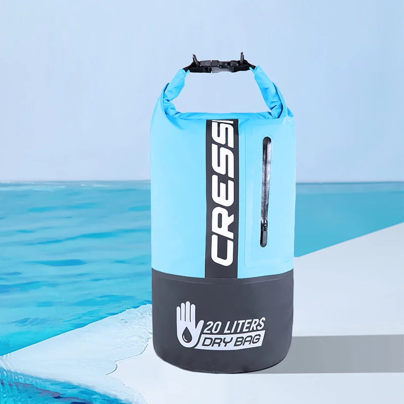 Cressi 20L Dry Bag Premium Diving Backpack Diving Equipment Bag Waterproof Big Volume for Snorkeling Dive Drifting Boating
Cressi 20L Dry Bag Premium Diving Backpack Diving Equipment Bag Waterproof Big Volume for Snorkeling Dive Drifting Boating