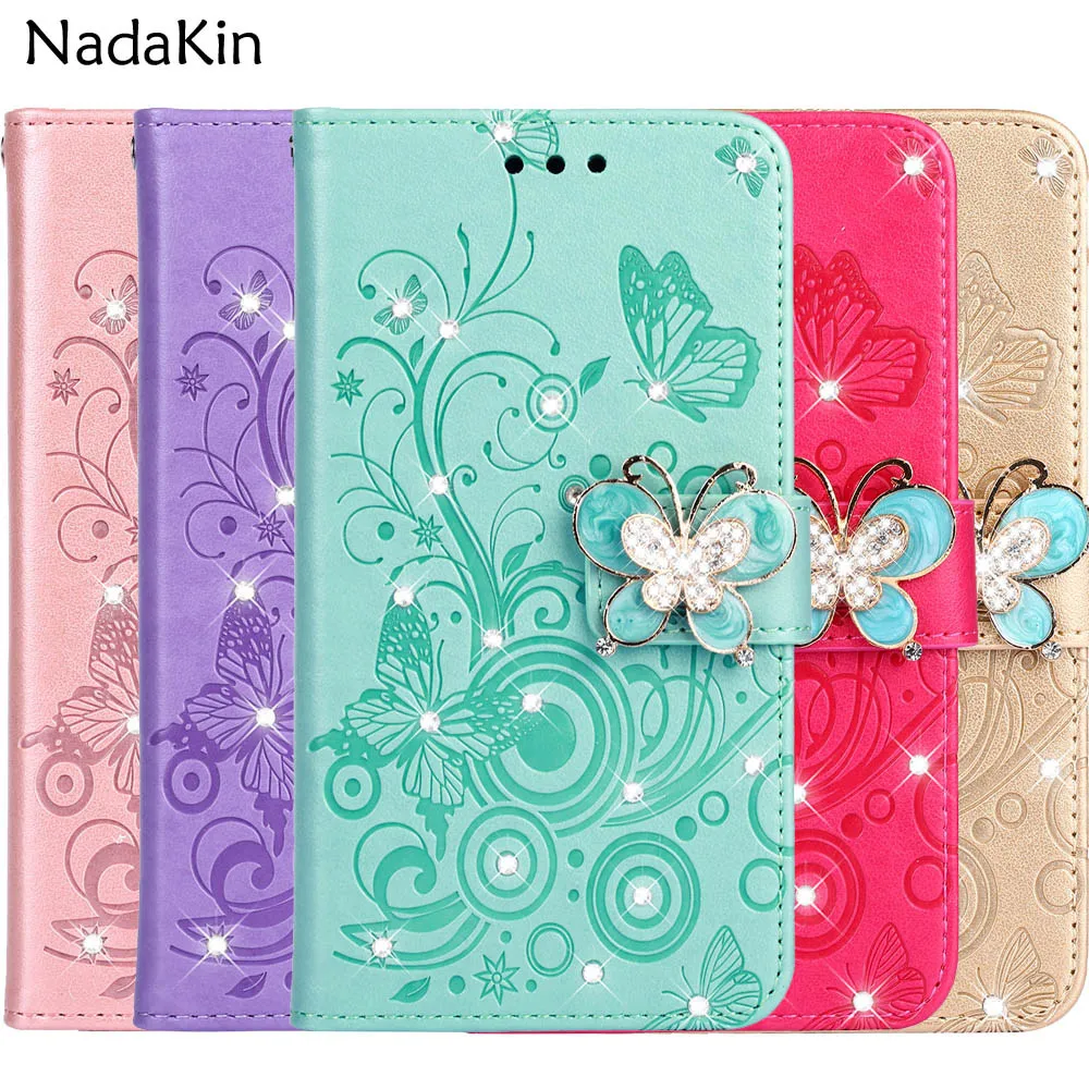 Rhinestone Diamond Butterfly Flip Book Case for Huawei P30 Pro Luxury Bling Leather Wallet Cover With Strap Card Pocket
Rhinestone Diamond Butterfly Flip Book Case for Huawei P30 Pro Luxury Bling Leather Wallet Cover With Strap Card Pocket