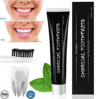 2018 New 80G Coconut shell activated carbon Whitening Toothpaste For Oral Health case Toothpaste Eliminate bad breath Unisex
2018 New 80G Coconut shell activated carbon Whitening Toothpaste For Oral Health case Toothpaste Eliminate bad breath Unisex
