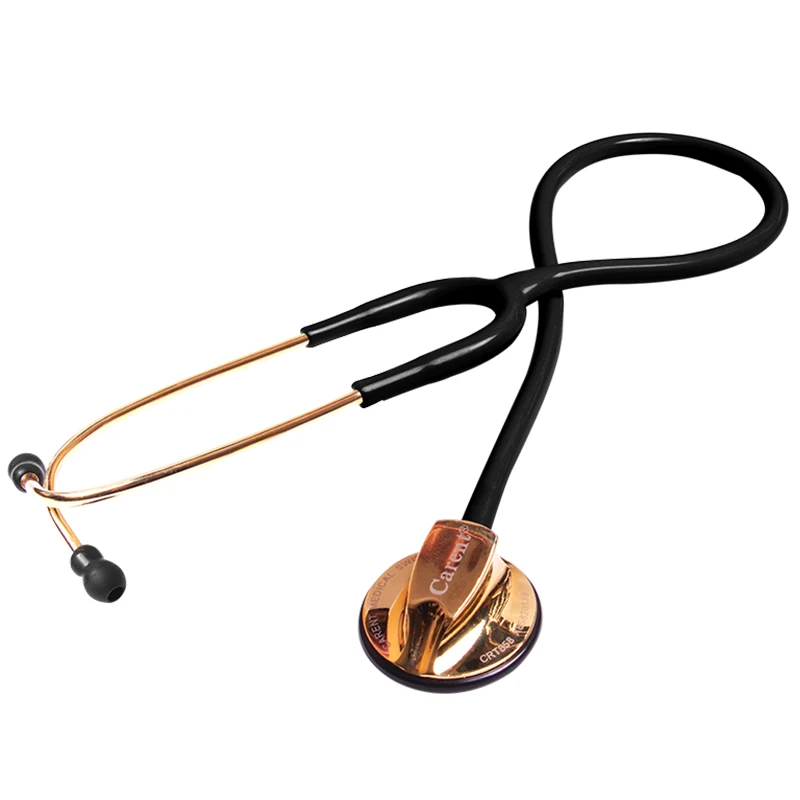 quality Carent golden color single-sided stainless steel stethoscope doctor gift
quality Carent golden color single-sided stainless steel stethoscope doctor gift