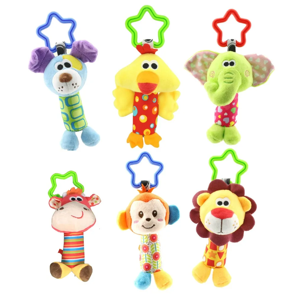 Crib Mobile Animal Rattles Baby Toys 0-12 Months Hand Grab Rattle Infant Educational Toys Stroller Toys for Newborns
Crib Mobile Animal Rattles Baby Toys 0-12 Months Hand Grab Rattle Infant Educational Toys Stroller Toys for Newborns