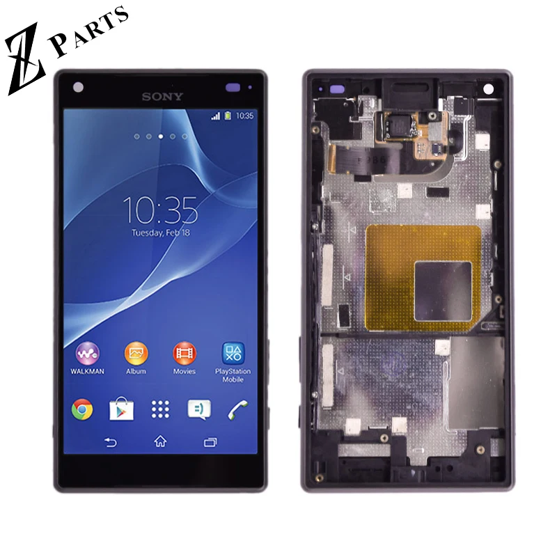 

Original For Sony Xperia Z5 Compact Z5 Mini E5803 E5823 LCD Display + Touch Screen Digitizer Assembly with frame Free Shipping