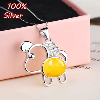 100% 925 Sterling Silver Color Pendant Blank 8*10MM With Round Bead Pendant For The Year Of The Dog
100% 925 Sterling Silver Color Pendant Blank 8*10MM With Round Bead Pendant For The Year Of The Dog