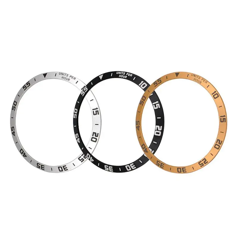 42MM/46MM Anti Scratch Metal Bezel Ring Adhesive Cover Tracker Replacement for Samsung Galaxy Smart Watch Accessories
42MM/46MM Anti Scratch Metal Bezel Ring Adhesive Cover Tracker Replacement for Samsung Galaxy Smart Watch Accessories