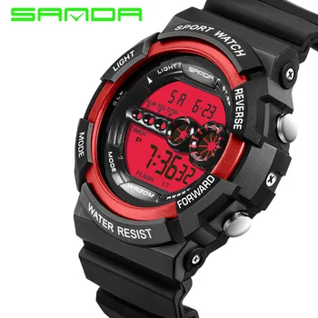 SANDA Clock Women Mens Watches Top Luxury Brand Sports Watches Digital LED Military Watch Waterproof Outdoor Casual Wristwatches 
SANDA Clock Women Mens Watches Top Luxury Brand Sports Watches Digital LED Military Watch Waterproof Outdoor Casual Wristwatches