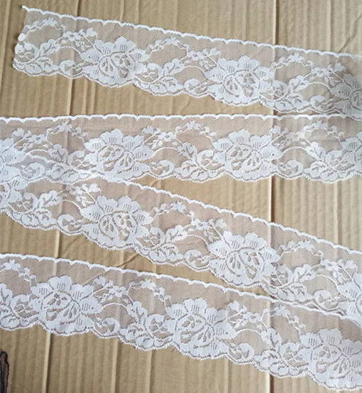 10yards width 65mm Embroidered Net white black Lace Trim ribbon fabric Garment headband wedding party decoration Accessorie #205
10yards width 65mm Embroidered Net white black Lace Trim ribbon fabric Garment headband wedding party decoration Accessorie #205