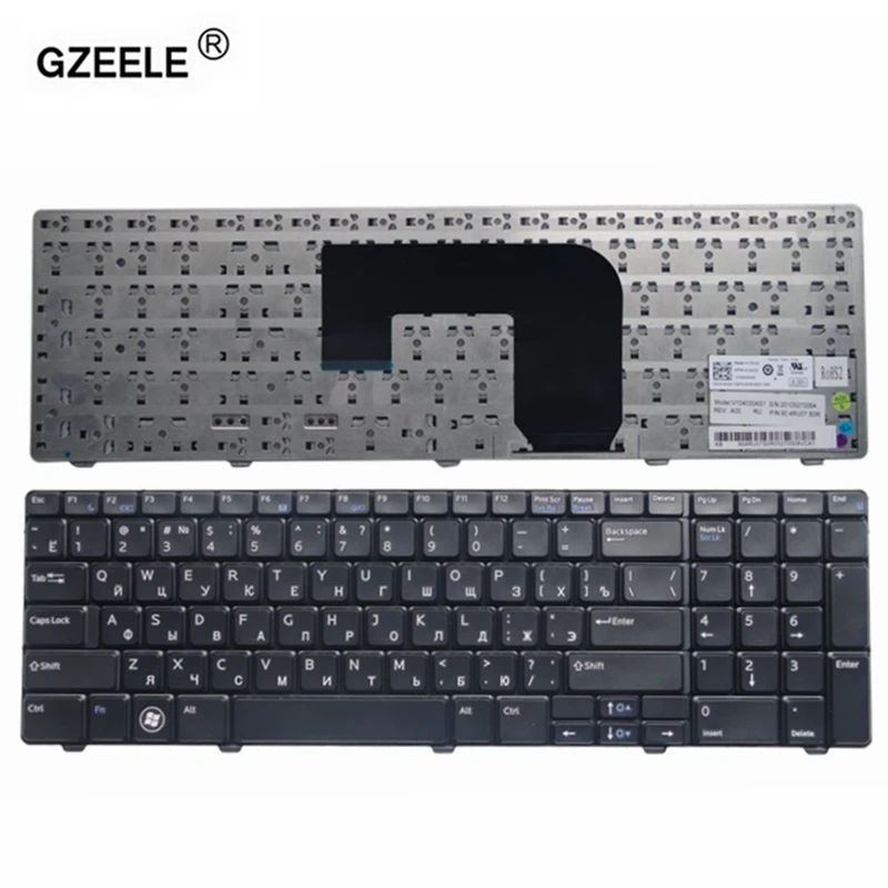 GZEELE russian Laptop Keyboard for Dell Vostro 3700 V3700 I7-720 RU layout 0T10C0 T10C0 NB03 2B-50401W600 904RU07P01 V104030AS1
GZEELE russian Laptop Keyboard for Dell Vostro 3700 V3700 I7-720 RU layout 0T10C0 T10C0 NB03 2B-50401W600 904RU07P01 V104030AS1