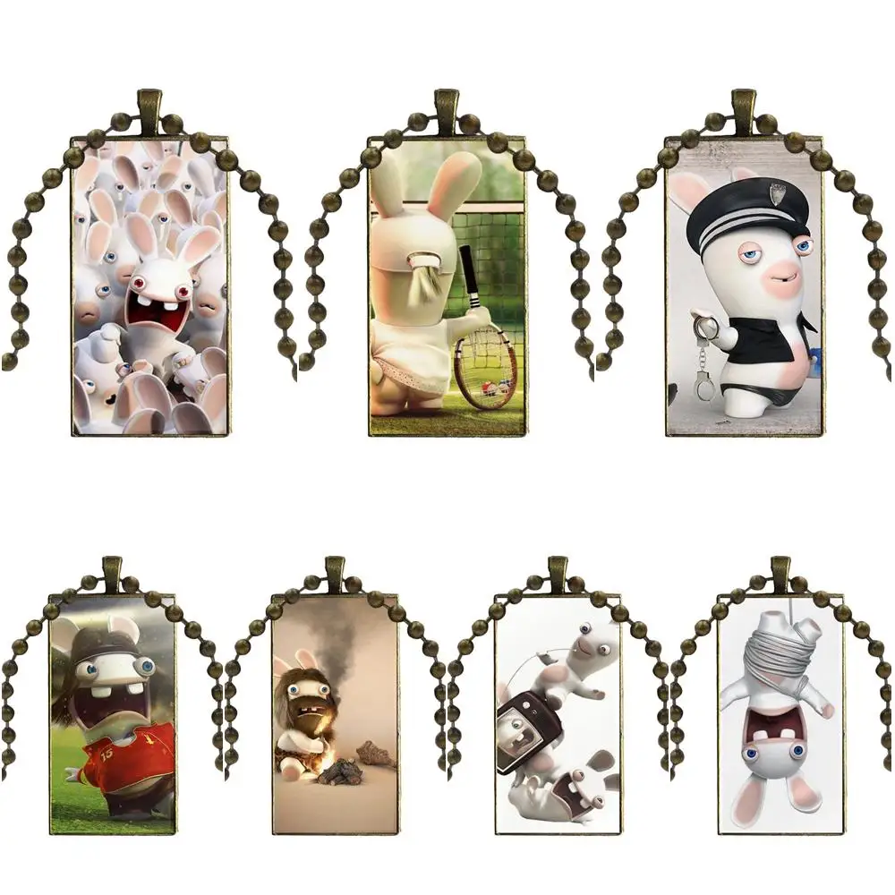 For Unisex Lapin Cretin Rayman Raving Rabbids Offer Design Fashion Vintage Glass Women Rectangle Necklace Pendants
For Unisex Lapin Cretin Rayman Raving Rabbids Offer Design Fashion Vintage Glass Women Rectangle Necklace Pendants