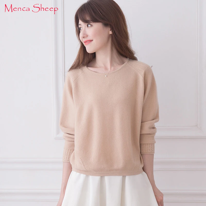 Menca Sheep Brand Women Sweater Winter Warm 100% Pure Cashmere Knitted Pullovers Girls Fashion Loose Short Style Shirts Clothes
Menca Sheep Brand Women Sweater Winter Warm 100% Pure Cashmere Knitted Pullovers Girls Fashion Loose Short Style Shirts Clothes
