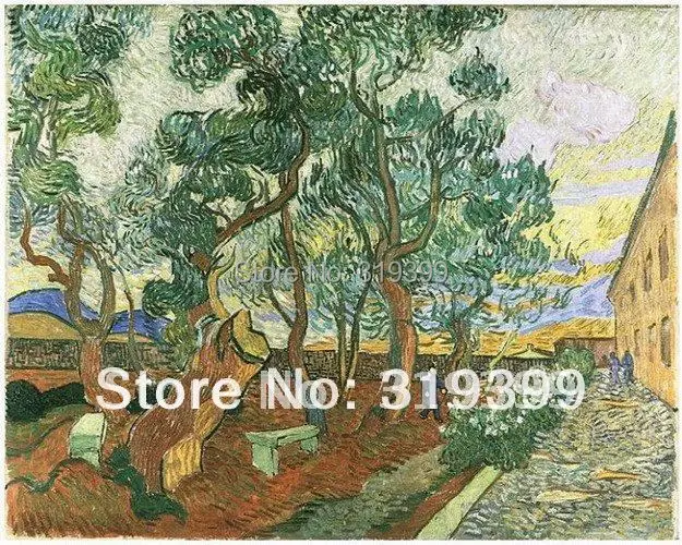 Linen Canvas Oil Painting reproduction,Garden of Saint Paul Hospita by Vincent Van Gogh ,100% handmade,Free DHL Shipping
Linen Canvas Oil Painting reproduction,Garden of Saint Paul Hospita by Vincent Van Gogh ,100% handmade,Free DHL Shipping