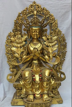 shitou 002234 43" Huge Tibetan Temple Buddhism Bronze Gold Maitreya Bodhisattva Buddha Statue
shitou 002234 43" Huge Tibetan Temple Buddhism Bronze Gold Maitreya Bodhisattva Buddha Statue
