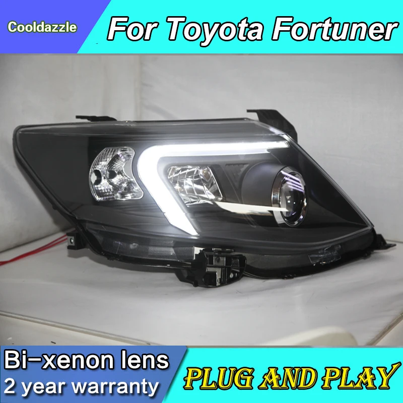 2011 2012 20132014 2015 Year For Toyota Fortuner Headlights Head Lamp Black Housing With BI Xenon Projector Lens
2011 2012 20132014 2015 Year For Toyota Fortuner Headlights Head Lamp Black Housing With BI Xenon Projector Lens