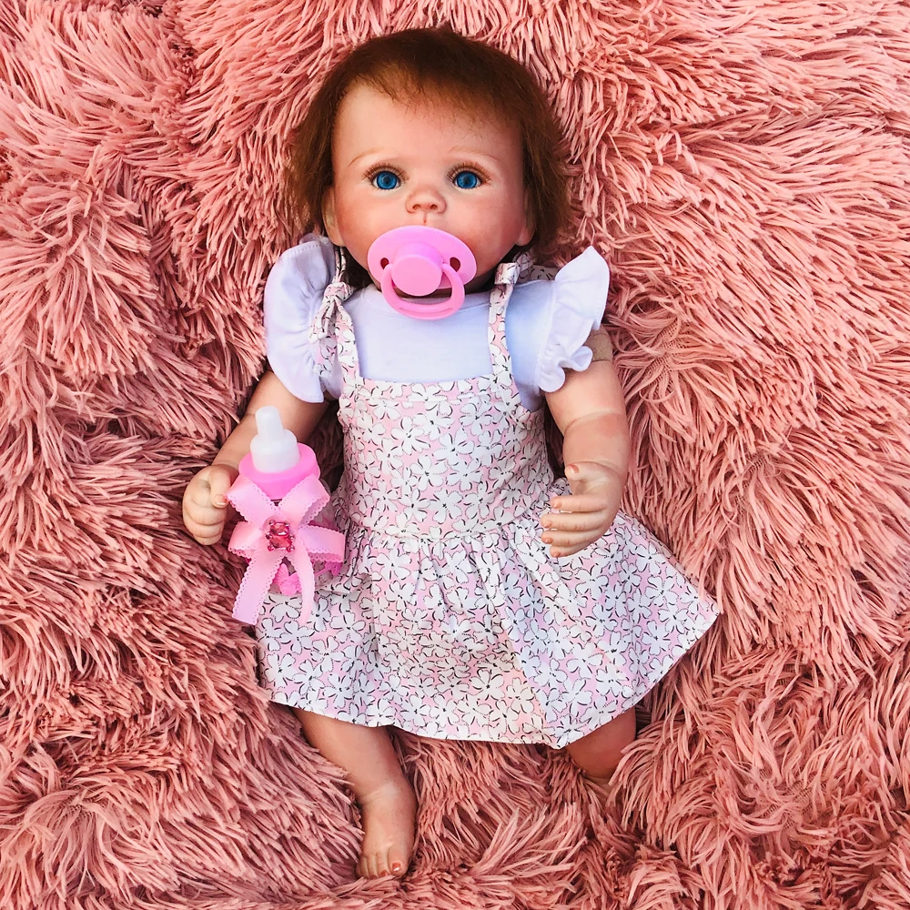 Cute-BeBe-Reborn-Doll-PP-Cotton-Body-40cm-Silicone-Reborn-Baby-Dolls-Lifelike-Newborn-Baby-Gift (2)
