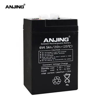 6V 4.5AH battery for backup power LED diode emergency light children toy car lead acid battery replacement
6V 4.5AH battery for backup power LED diode emergency light children toy car lead acid battery replacement