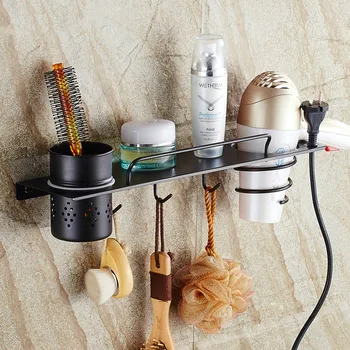 Bathroom Shelf Wall Storage Tube Frame 51 Cm 43 Cm For Black Hair Hanging Rack Bronze Dryer Bathroom Accessories
Bathroom Shelf Wall Storage Tube Frame 51 Cm 43 Cm For Black Hair Hanging Rack Bronze Dryer Bathroom Accessories