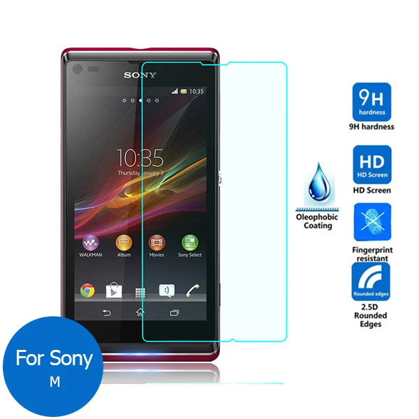 9H 2.5D Tempered Glass Screen Protector Film For Sony Xperia M C1904 C1905 C2004 C2005 Explosion Proof Protecticve Films Guard
9H 2.5D Tempered Glass Screen Protector Film For Sony Xperia M C1904 C1905 C2004 C2005 Explosion Proof Protecticve Films Guard