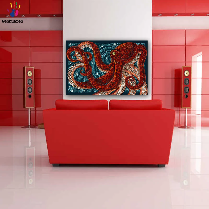 DIY colorings pictures by numbers with colors The octopus picture drawing painting by numbers framed Home
DIY colorings pictures by numbers with colors The octopus picture drawing painting by numbers framed Home