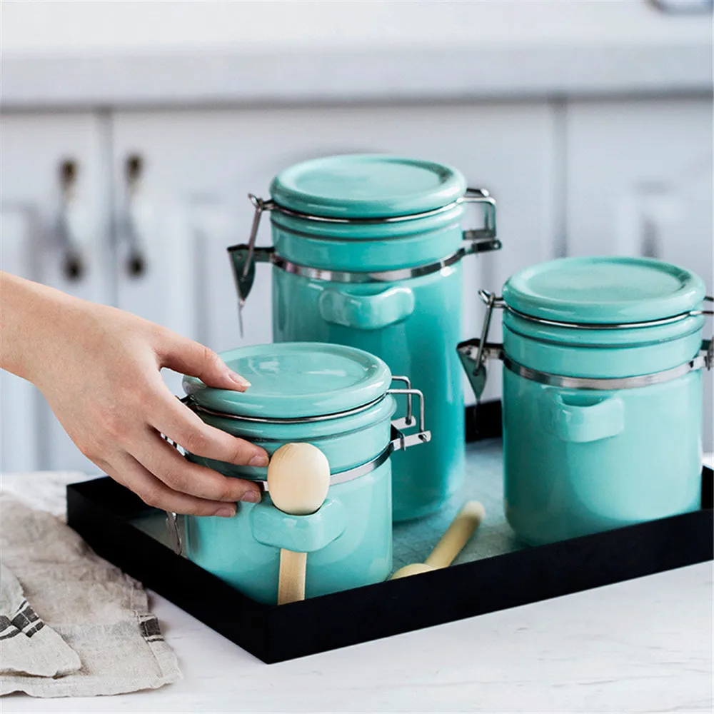 Nordic Colorful Ceramic Seal Storage Jar Scandinavian Kitchen Candy Coffee Tea Organizer Sealing Jars Seasoning Container
Nordic Colorful Ceramic Seal Storage Jar Scandinavian Kitchen Candy Coffee Tea Organizer Sealing Jars Seasoning Container