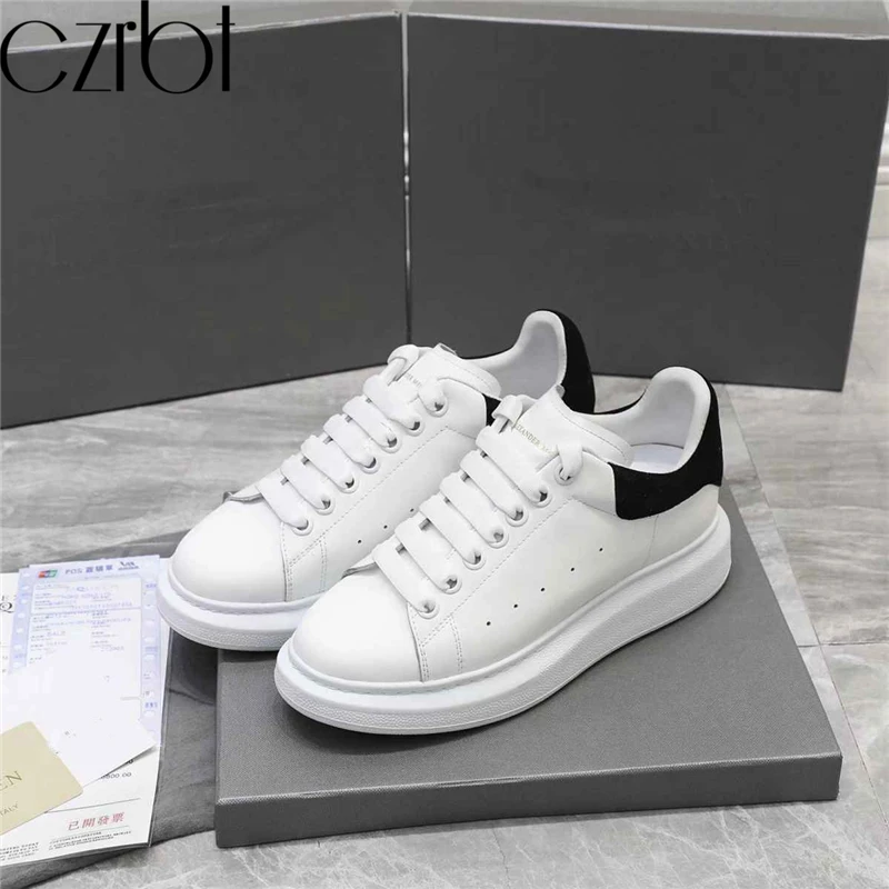 Czrbt/Новинка 2019 года женская обувь из натуральной кожи на шнуровке chaussures femme