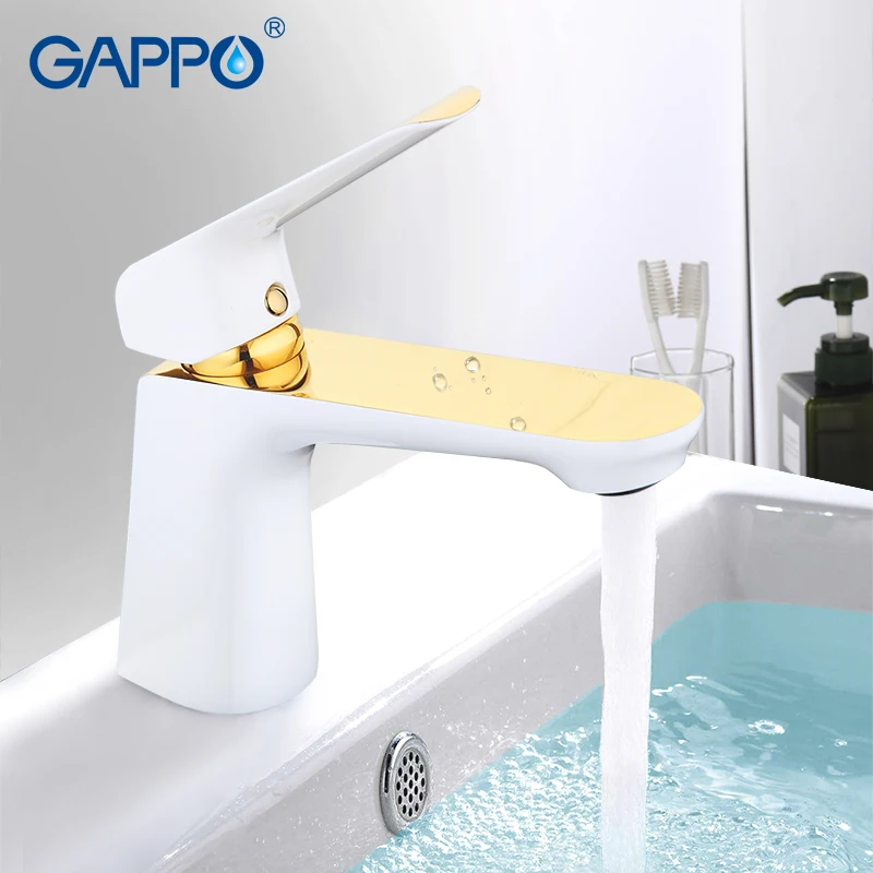 

GAPPO basin faucets basin mixer taps waterfall deck mounted water taps rainfall bathroom sink fauet mixer faucets