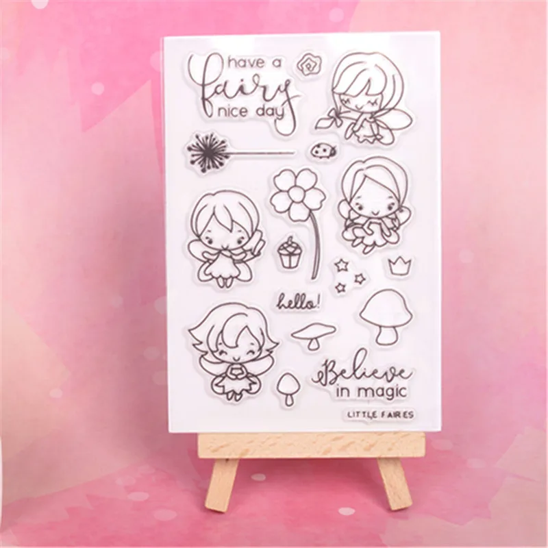 Butterfly fairy Transparent Clear Silicone Stamp/Seal for DIY scrapbooking/photo album Decorative clear stamp
Butterfly fairy Transparent Clear Silicone Stamp/Seal for DIY scrapbooking/photo album Decorative clear stamp