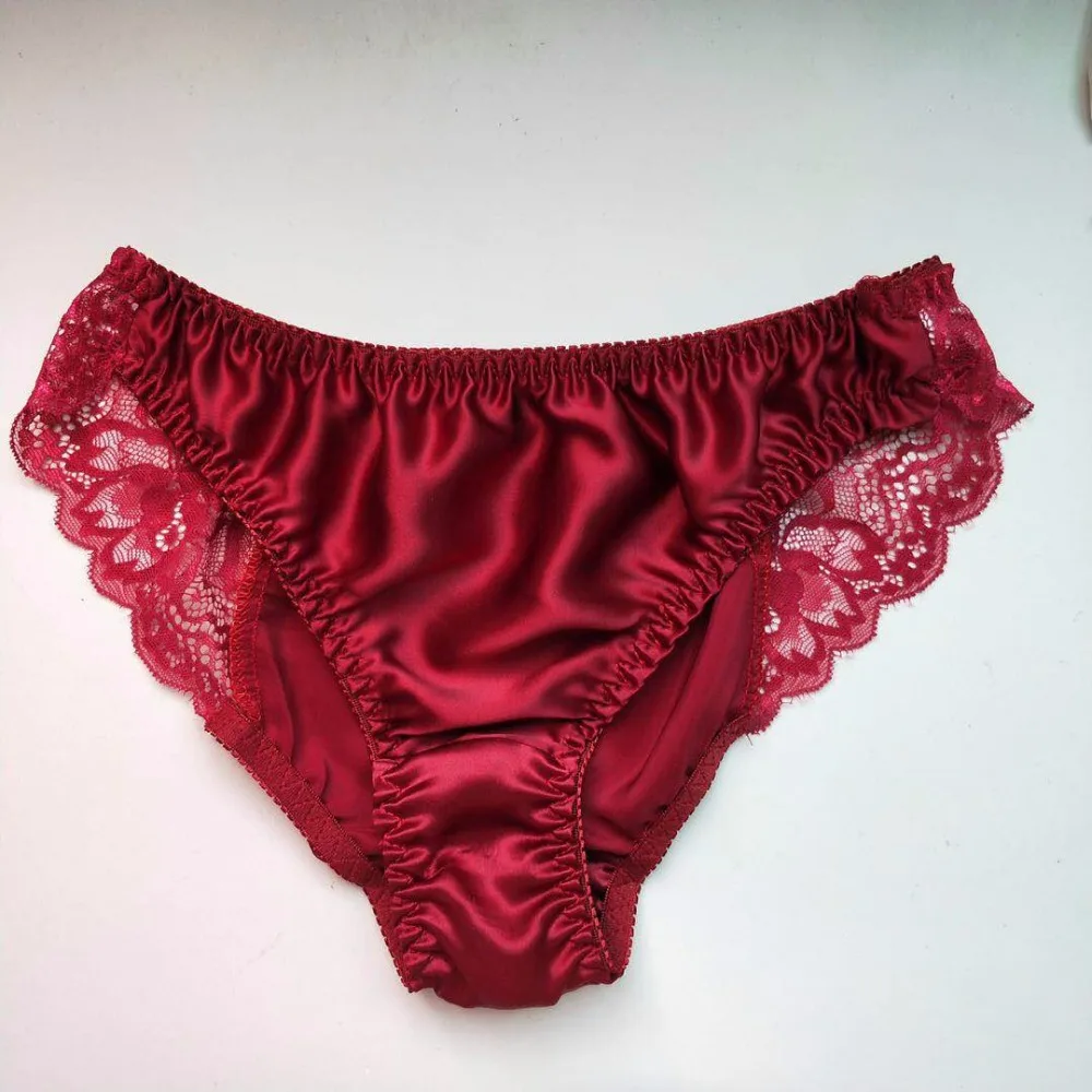 2019 New Arrival100 Silk WomenS Sexy Lace Pantie
